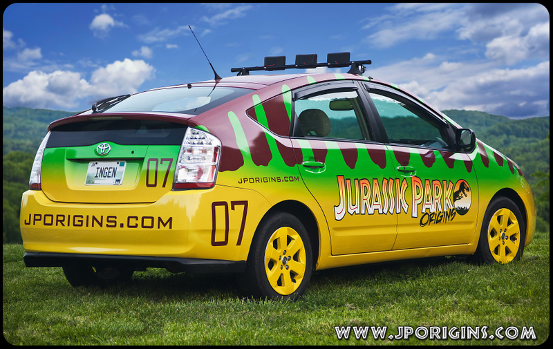 Illustration for article titled A List of All the Jurassic Park Liveried Vehicles I Could Find